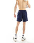 Фото #3 товара adidas Originals trefoil three stripe swim shorts in navy