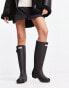 Фото #2 товара Hunter Original tall wellington boots in black