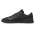 Puma Club 5V5 Nubuck Lace Up Mens Black Sneakers Casual Shoes 39656301