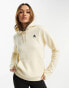 Burton Snowboard Oak pullover hoodie in in cream