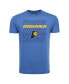 ფოტო #3 პროდუქტის Men's Royal Indiana Pacers Comfy Tri-Blend T-Shirt