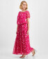 Фото #4 товара Макси-юбка с цветочным принтом I.N.C. International Concepts Petite, создана для Macy's