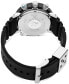 ფოტო #3 პროდუქტის Men's Automatic Analog Digital Prospex Black Rubber Strap Watch 47mm