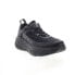 Фото #2 товара Hoka Bondi 6 1019269-BBLC Mens Black Canvas Lace Up Athletic Running Shoes