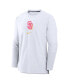 ფოტო #2 პროდუქტის Men's White San Diego Padres Authentic Collection City Connect Player Tri-Blend Performance Pullover Jacket