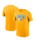 Men's Gold Los Angeles Chargers Team Athletic T-shirt