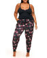 Фото #1 товара Plus Size Kaiden Cami & Joggers Set