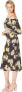 Flynn Skye 255486 Women's Violet Midi Dress Size Medium