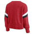 NCAA Wisconsin Badgers Women's Crew Neck Fleece Sweatshirt - XL