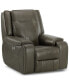 Фото #1 товара Hansley 39" Zero Gravity Leather Power Recliner, Created for Macy's