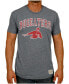 ფოტო #1 პროდუქტის Men's Heather Gray Nebraska Huskers Vintage-Inspired Bugeaters Tri-Blend T-shirt