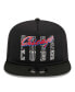 Фото #4 товара Men's Black Chicago Cubs Street Team A-Frame Trucker 9FIFTY Snapback Hat