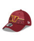 Фото #1 товара Men's Burgundy Washington Commanders 2023 NFL Training Camp 39THIRTY Flex Fit Hat