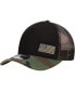 Фото #2 товара Men's Black/Camo William Byron Trucker 9FORTY Adjustable Hat