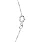 Фото #3 товара Macy's diamond Three-Stone Linear Pendant Necklace (3/4 ct. t.w.) in 14k White Gold or 14k Yellow Gold