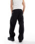 Фото #3 товара AllSaints Verge straight leg cargo trousers in black