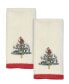 Christmas Trees Fingertip Towels, 2 Piece