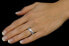 Wedding silver ring Presley for women QRZLP012W