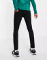 Topman stretch skinny jeans in stay black