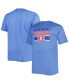 Фото #1 товара Men's Blue Montreal Canadiens Big and Tall Special Edition 2.0 T-shirt