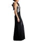 Фото #5 товара Women's Korra One Shoulder Metallic Contrast Gown