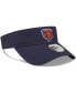 Фото #4 товара Men's Navy Chicago Bears Main Adjustable Visor