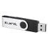 Фото #6 товара Xlyne 177534-2 - 128 GB - USB Type-A - 3.0 - 8 MB/s - Swivel - Black - Silver