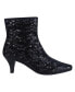 ფოტო #2 პროდუქტის Women's Naja Sequin Stretch Dress Booties