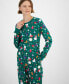 ფოტო #2 პროდუქტის Family Pajamas Women's 2-Pc. Cotton Ornament Toss Matching Family Christmas Pajamas, Created for Macy's