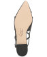 ფოტო #5 პროდუქტის Women's Lindley Strappy Slingback Pointed-Toe Flats