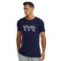 ფოტო #1 პროდუქტის TYR Ultrasoft Lightweight Tri Blend Tech Big Logo short sleeve T-shirt