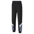 Puma Mcfc Iconic Mcs Graphic Track Pants Mens Black Casual Athletic Bottoms 7587