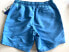 Nautica Mens Large Blue Two Tone Quick Dry Performance Swim Trunks Shorts New