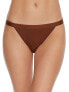 Calvin Klein 295450 New Comfort Logo Tanga Spruce MD (Women's 8-10)