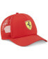 Men's Ferrari Race Logo Shield Snapback Trucker Cap