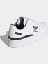 adidas Originals Forum Bold trainers in white and black