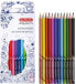 Фото #1 товара Набор цветных карандашей для детей Herlitz Kredki trójkątne My.Pen 12 kolorów - 214839