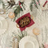Stain-proof resined tablecloth Belum Christmas Flowers 140 x 140 cm