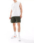 New Look tech shorts in khaki