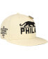ფოტო #2 პროდუქტის Men's Cream Philadelphia Panthers Black Fives Fitted Hat