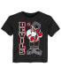 Фото #3 товара Toddler Black/Heather Gray New Jersey Devils Two-Pack Disney Offense Only T-Shirt Set