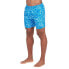 Фото #5 товара Плавательные шорты Zoggs 16´´ Синие со слева и право от цветочного и листового дизайна Ecodura™ из переработанного полиэстера 100% размера S.