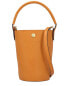 Longchamp Epure Xs Leather Crossbody Bucket Bag Women's Orange