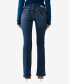Women's Becca Crystal Pocket Boot Cut Jeans