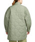 ფოტო #2 პროდუქტის Women's Sportswear Essentials Quilted Trench Coat