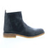 Fly London Riky RIKY039FLY-002 Mens Black Leather Slip On Casual Dress Boots 42