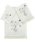 Textiles Turkish Cotton Stella Embellished Towel Set, 3 Piece