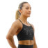 TYR Logo High-Neck Sports Bra Low Support