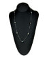 ფოტო #4 პროდუქტის Black Tahitian Pearl (8-9mm) Necklace in 14k White or Yellow Gold