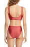 Dolce Vita 285826 Women's Trail Blazer High Waist Bikini Bottoms, Size Large